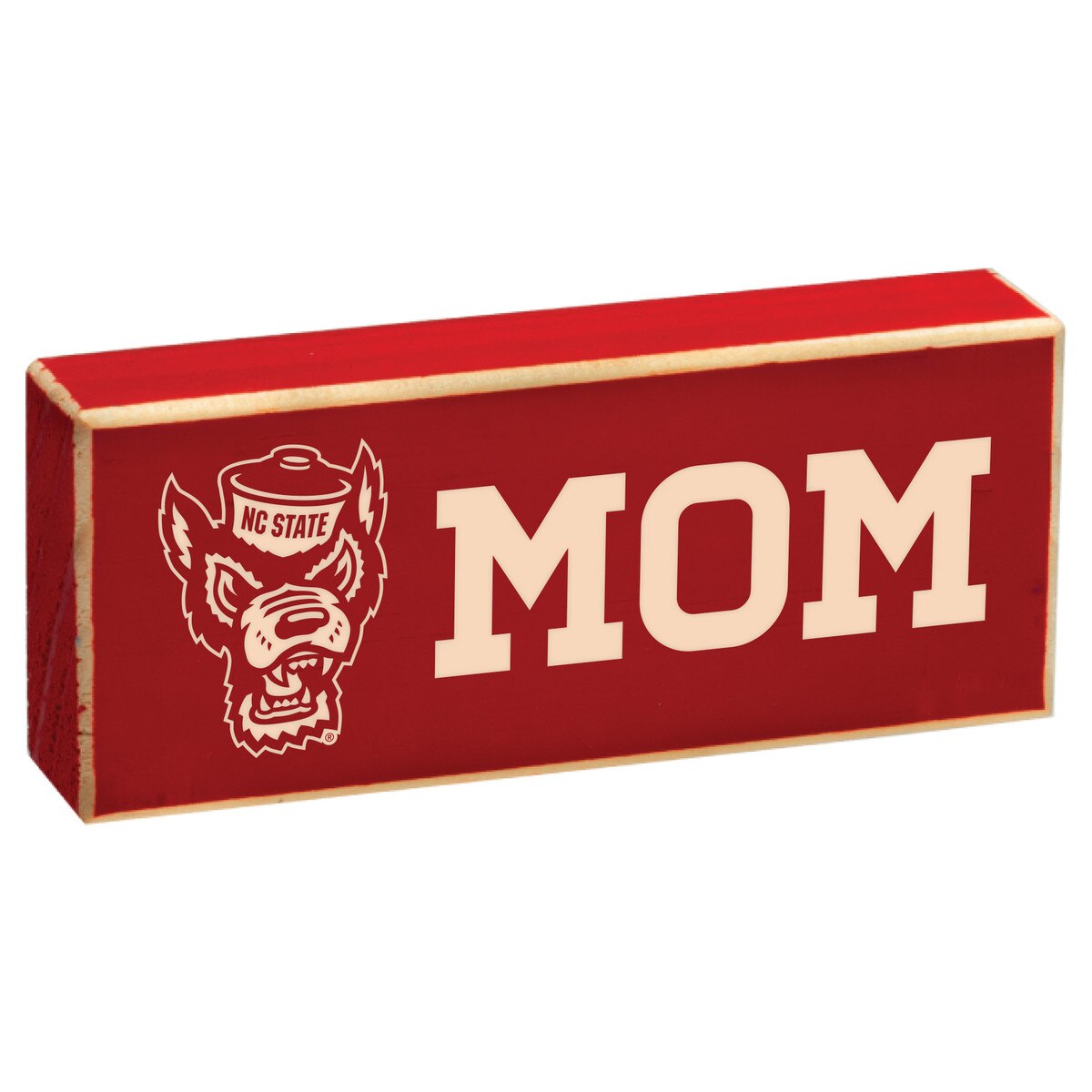 Wood Block Magnet Mom
